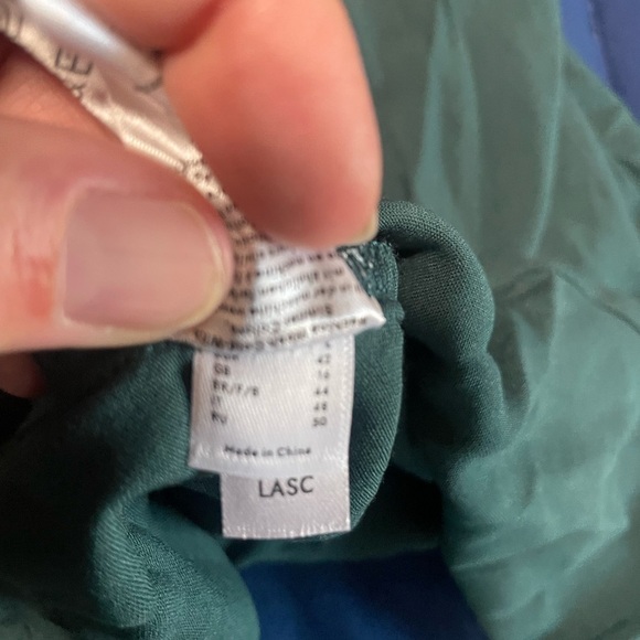 Lascana Venus Long Maxi Sleeveless Dress Size Large Green Open Back NWT - Picture 7 of 11